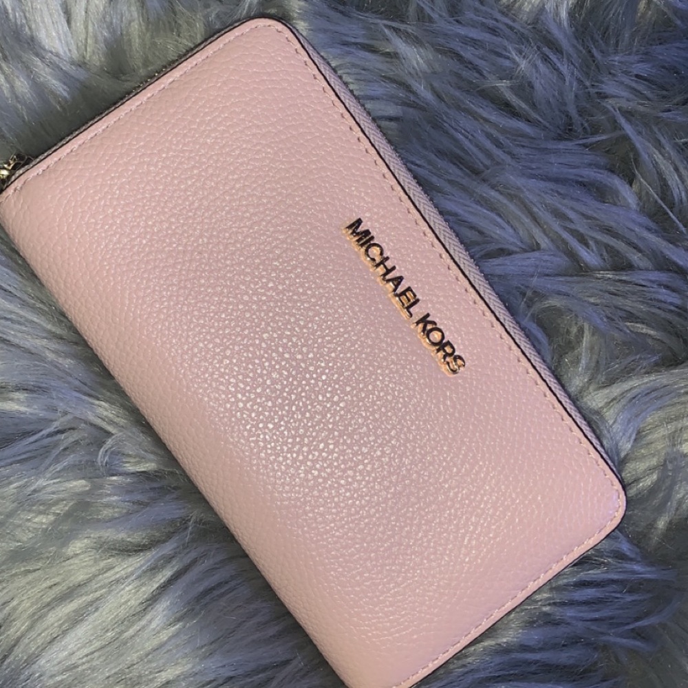 Pink Michael Kors wallet